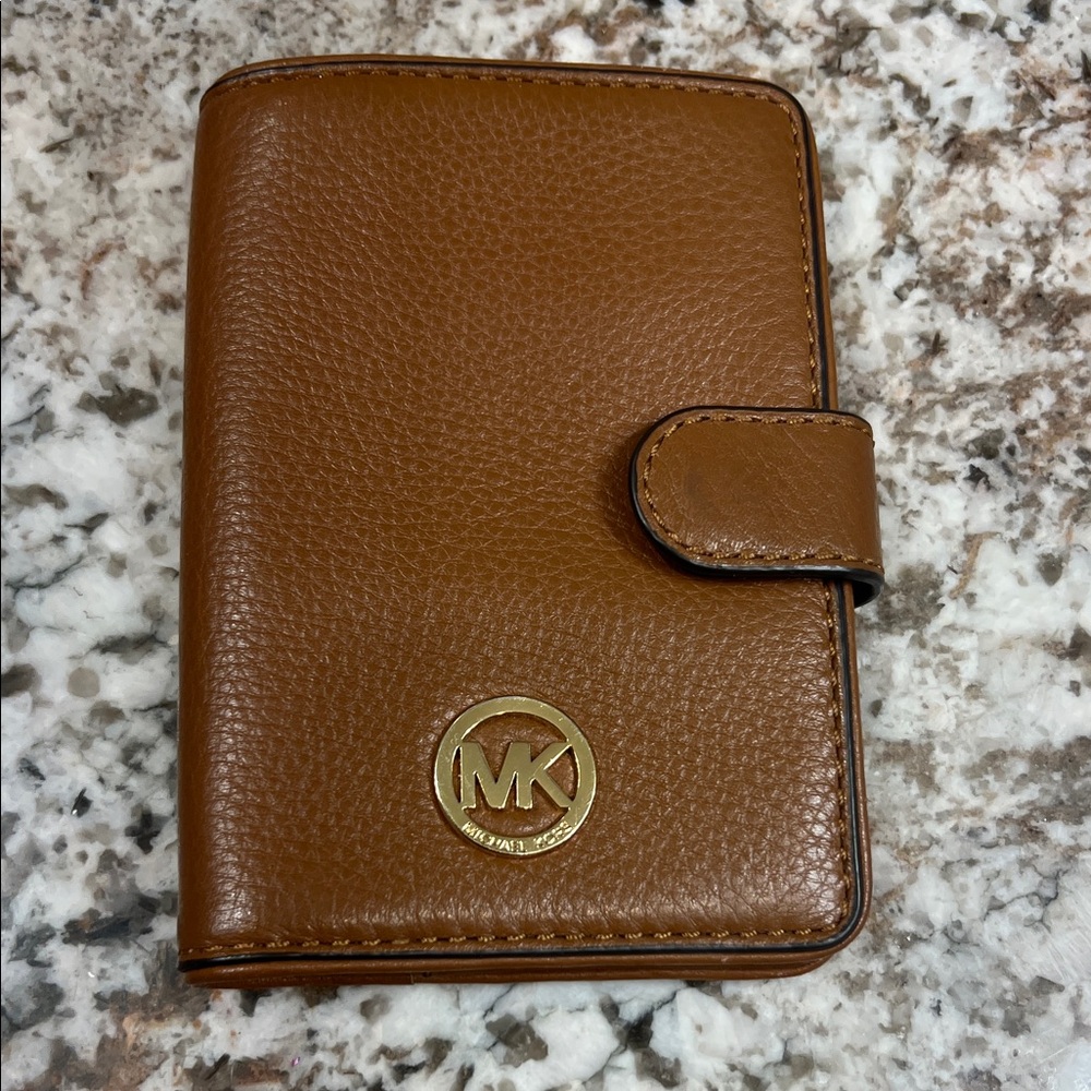 Michael Kors Tan Leather Wallet